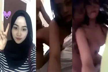 Jilbab Manis Ngesex Hotel Pelarian Sesaat Menggoda Suami Gila WOT